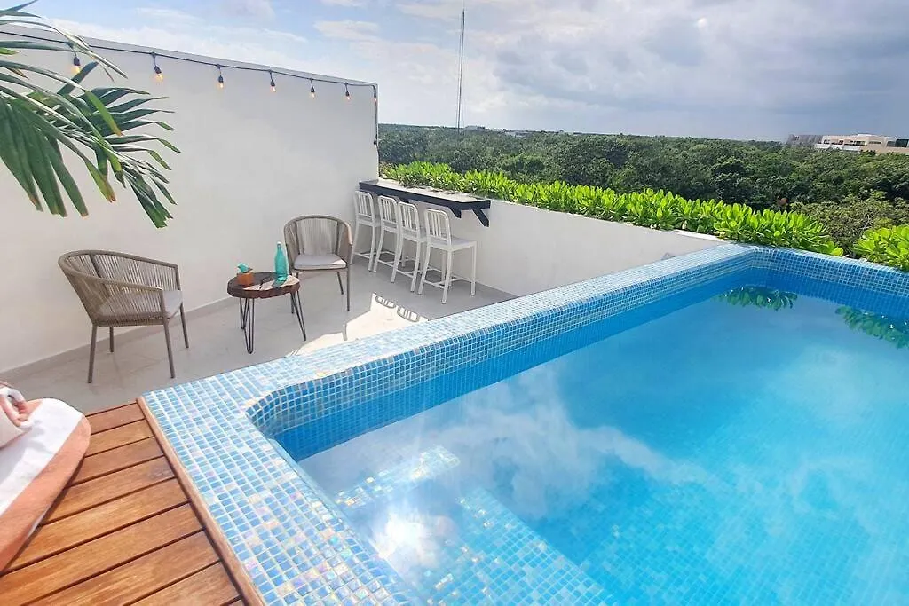 Beautiful Penthouse With Private Pool Amazing Views Apartment Tulum
