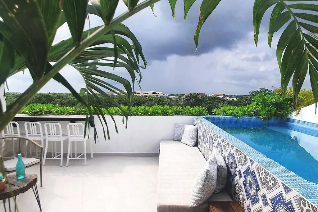 Beautiful Penthouse With Private Pool Amazing Views Apartment Tulum 0*,
